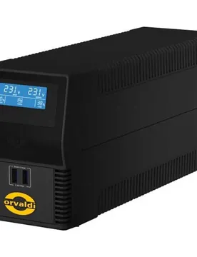 Ups Id850iec Line-interactive 0.8kva 480w Black EU Plug unisex