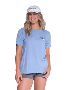 T-shirt à Manches Courtes Ahi Mount Marine Blue L