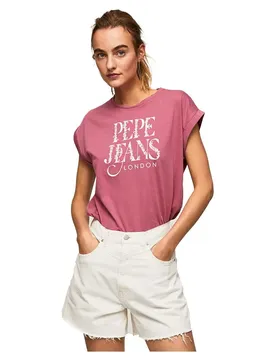 T-shirt à Manches Courtes Linda Dark Blush S