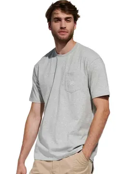 T-shirt à Manches Courtes Anti-uv Pocket Medium Grey XL ,Femme