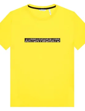 T-shirt à Manches Courtes Mmks02223-fa100144 Acid Yellow XL
