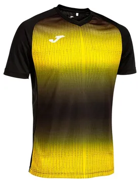 T-shirt à Manches Courtes Tiger V Black / Yellow XL