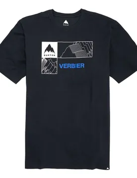 T-shirt à Manches Courtes Local Verbier True Black S