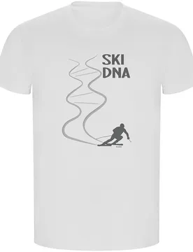 T-shirt à Manches Courtes Ski Dna Eco White S