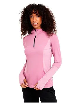 Sweat à Demi-zip Kolea Dusky Rose L
