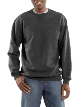 Sweat-shirt K124 Loose Fit Carbon Heather XS