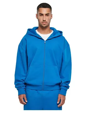 Sweat-shirt à Zip Ultra Heavy Cobalt Blue 4XL
