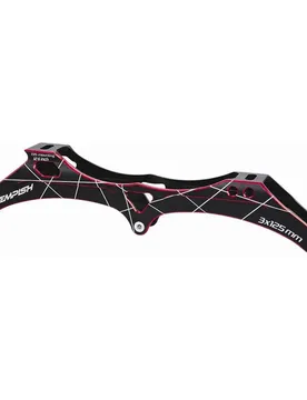 Patins à Roues Alignées 3 Bw 3 Wheels 125 Mm Red / Black 125 mm unisex
