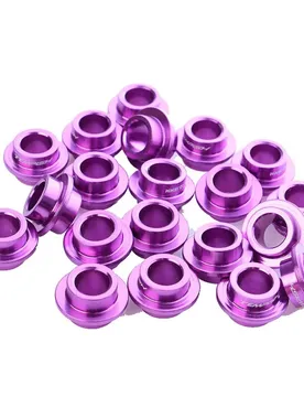 Entretoise Inner Diameter 8 Mm 20 Unités Purple 10.16 mm unisex