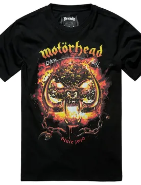T-shirt à Manches Courtes Motörhead Overkill Black 2XL