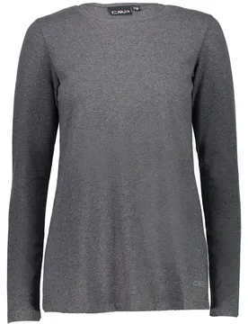T-shirt à Manches Longues 39u3496 Black Melange M