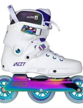 Patins En Ligne Next Miriam Fatmi Pro 100 White EU 46-47 Homme