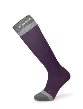 Chaussettes Longues Merino Compression 1 Aubergine EU 39-41 Homme