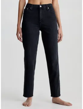 Jeans Jean Mom Fit Denim Black 26