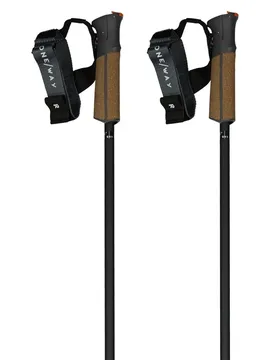 Bâtons Gt 13 Carbon Mag Black 125 cm Homme