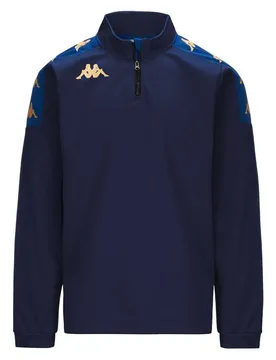 Sweat à Demi-zip Gassolo Blue Marine / Blue Md Cobalt 3XL
