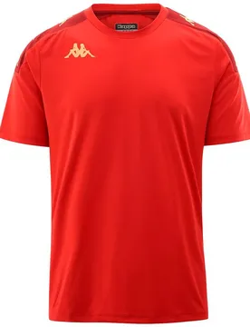 T-shirt à Manches Courtes Gianto Red / Red Dk Dahlia 4XL
