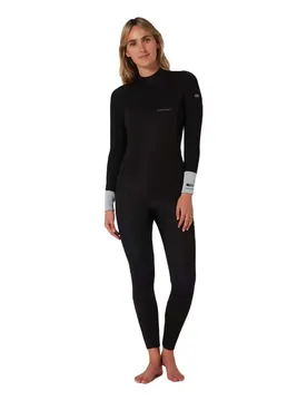 Combinaison En Néoprène à Manches Longues Et Fermeture éclair Dans Le Dos Free Flex 3/2 Mm Black 8