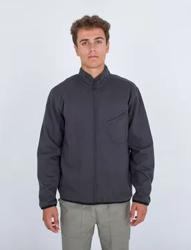 Polaire Zippée Bondi Heat Dk Stone Grey S Homme