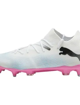 Chaussures De Football Future 7 Match Mxsg White / Black / Poison Pink EU 44