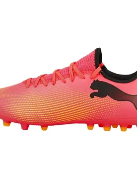 Chaussures De Football Future 7 Play Mg Sunset Glow / Black / Sun Stream EU 42