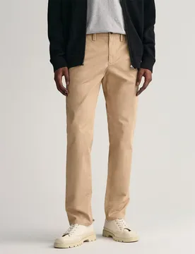 Pantalon Chino Twill Slim Fit Dark Khaki 36