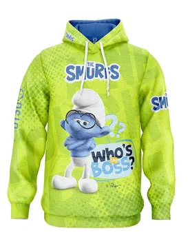 Otso Felpa Smurfs Boss Green S