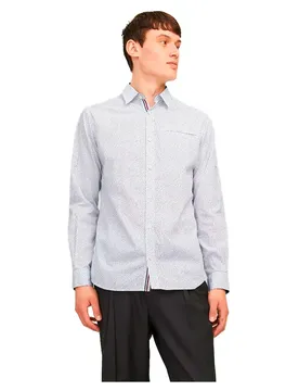 Chemise à Manches Longues Remy Detail Bright White XL