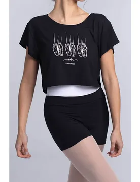 T-shirt à Manches Courtes Camtripun Black XS