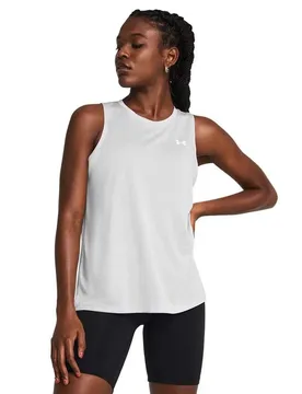 T-shirt Sans Manches Tech Twist Halo Gray / White / White XS