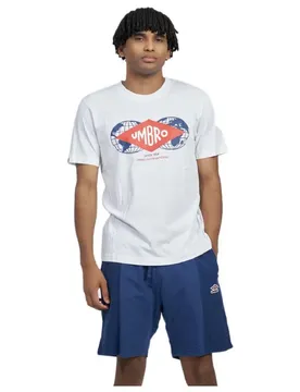 T-shirt à Manches Courtes International Brilliant White XL