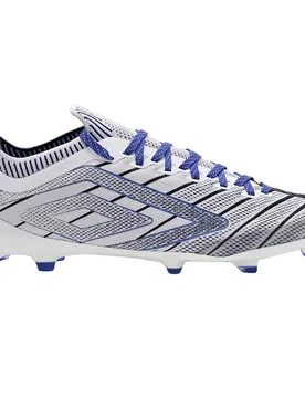 Chaussures De Football Velocita Elixir Pro Fg White / Black / Royal Blue EU 40
