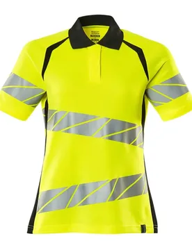 Polo à Manches Courtes Accelerate Safe 19093 Hi-Vis Yellow / Black 4XL