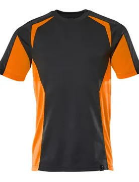 T-shirt à Manches Courtes Accelerate Safe 22082 Dark Navy / Hi-Vis Orange 4XL