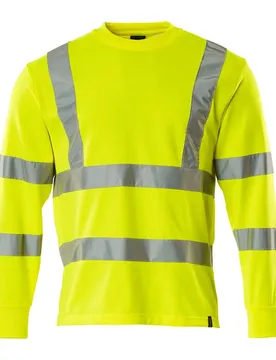 Sweat-shirt Safe Classic 50106 Hi-Vis Yellow 4XL