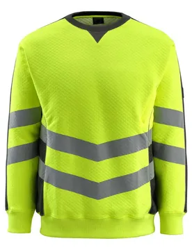Sweat-shirt Safe Supreme 50126 Hi-Vis Yellow / Black 4XL