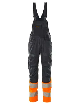 Combinaison Avec Poches Pour Genouillères Accelerate Safe 19669 Dark Navy / Hi-Vis Orange 54