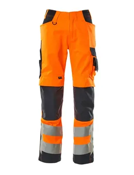 Pantalon De Travail Safe Supreme 20879 Hi-Vis Orange / Dark Navy 68