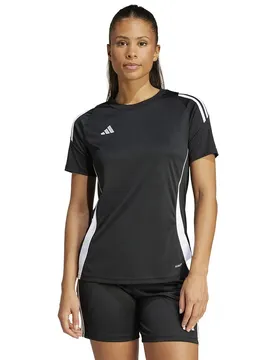 T-shirt à Manches Courtes Tiro24 Black / White 2XS