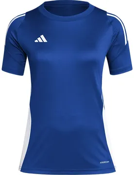 T-shirt à Manches Courtes Tiro24 Team Royal Blue / White 2XS