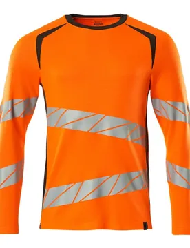 Polo à Manches Longues Accelerate Safe 19081 Hi-Vis Orange / Dark Anthracite M