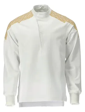 Sweat-shirt Food & Care 20052 White / Curry Gold XL