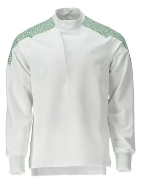Sweat-shirt Food & Care 20052 White / Grass Green 2XL