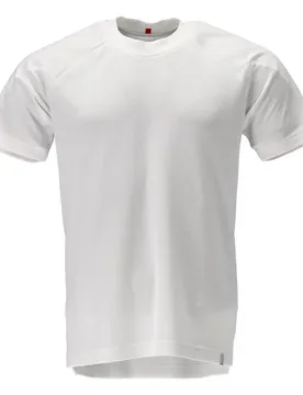 T-shirt à Manches Courtes Food & Care 20082 White L