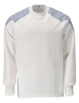 Sweat-shirt Food & Care 20084 White / Azure Blue 6XL