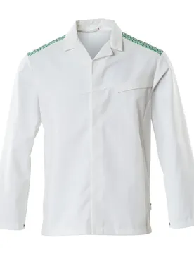 Veste Food & Care 20254 White / Grass Green L