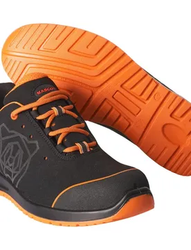 Chaussures De Sécurité Footwear Classic F0210 Black / Bright Orange EU 45