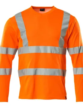 T-shirt à Manches Longues Safe Classic 18281 Hi-Vis Orange L