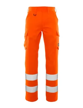 Pantalon De Travail Safe Light 20859 Big Thigh Pockets Hi-Vis Orange 50