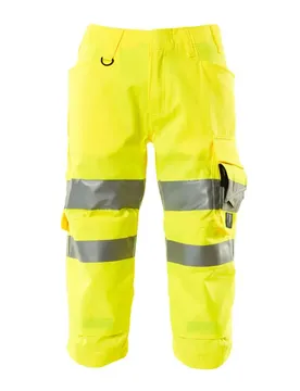 Pantalon 3/4 Safe Supreme 17549 Hanging Pockets Hi-Vis Yellow 58